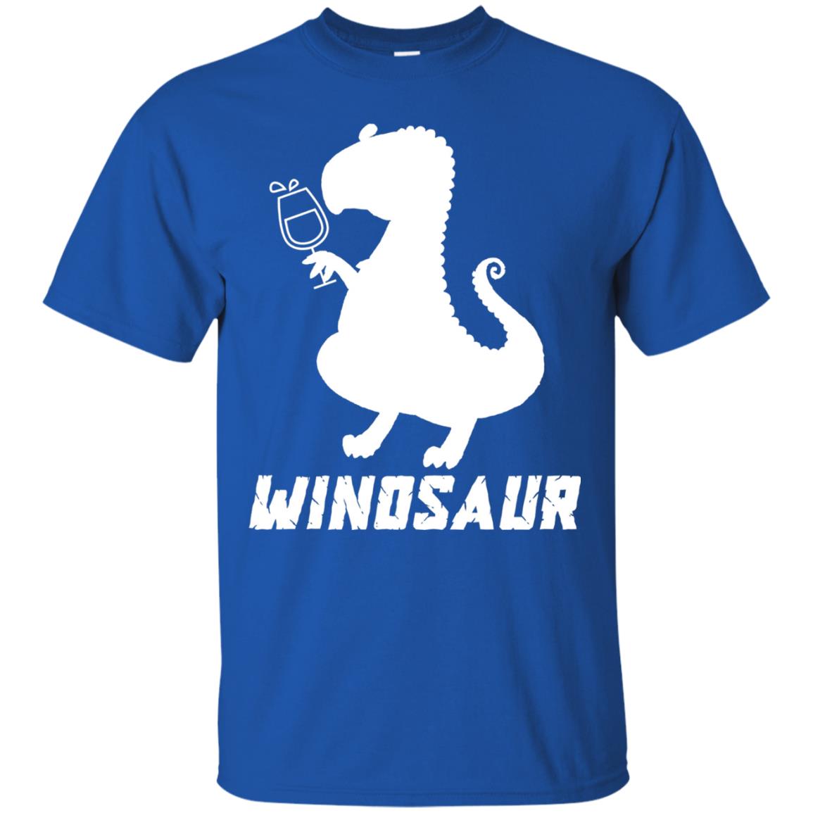 Drinking Party T-shirt Winosaur Wine Dinosaur Royal