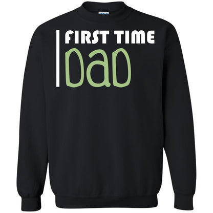 First Time Dad New Dad Shirt Black