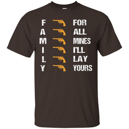 Family For Mines I'll Lay Yours Shirt Dark Chocolate