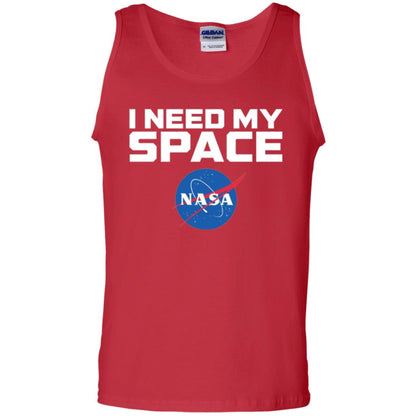 Nasa Logo T-shirt I Need My Space Red