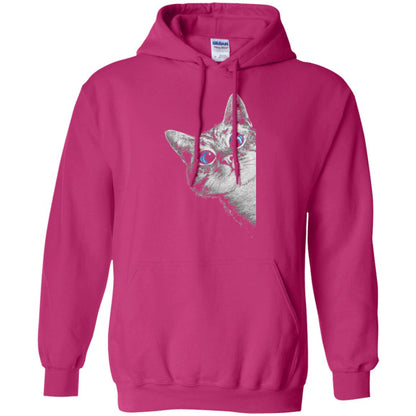 Cat Lovers T-shirt Cute Face Heliconia