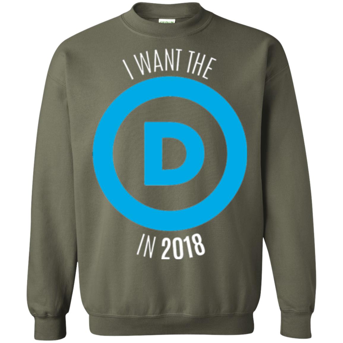 Election Resist T-shirt Vote Democrat 2018 Military Green
