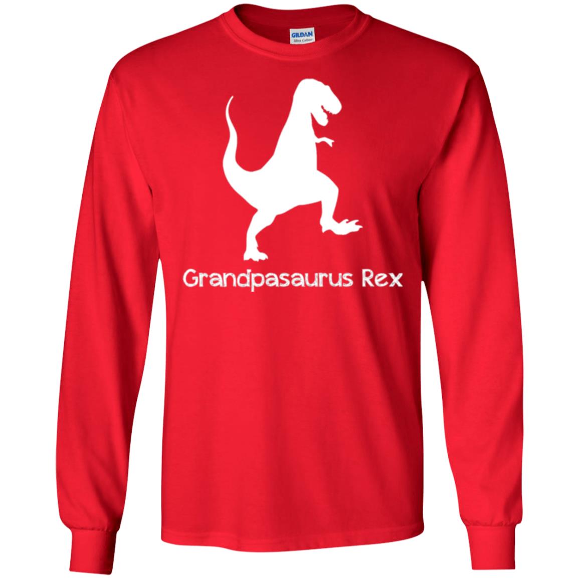 Family T-shirt Granpasaurus Rex Red