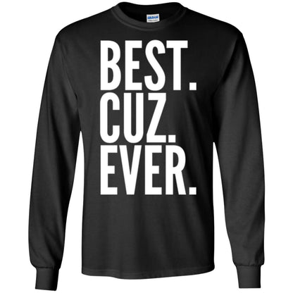 Cousin T-shirt Best Cuz Ever Black