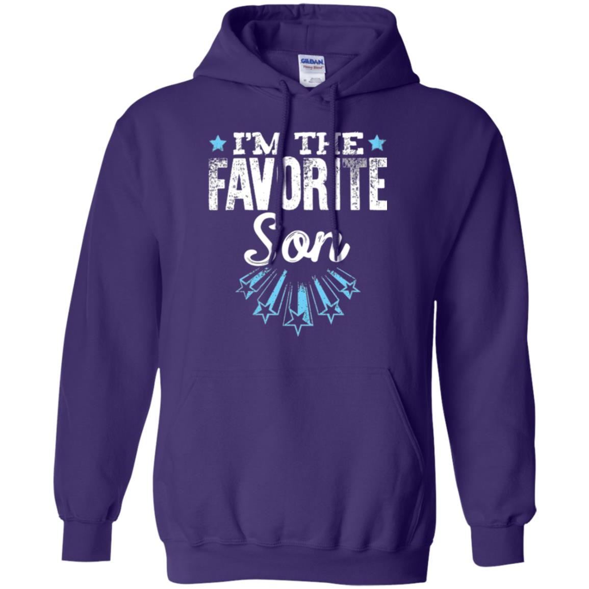 I'm The Favorite Son Family T-shirt Purple