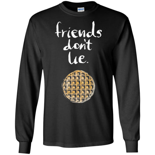 Friends T-shirt Friends Don_t Lie Black