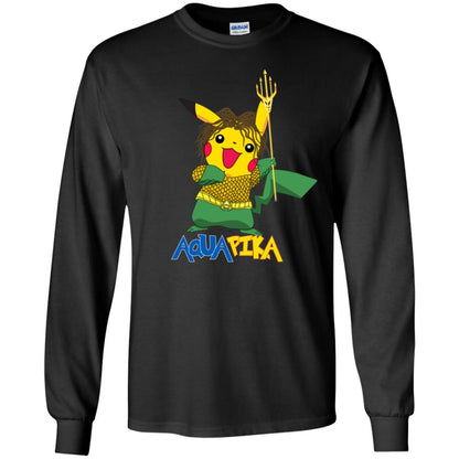 Aquapika Aquaman Piakachu Fan Shirt Black