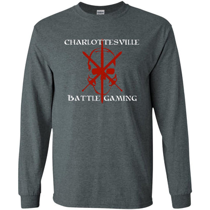Charlottesville Battle Gaming Gamer T-shirt Dark Heather