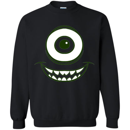 Cartoon T-shirt Mike Wazowski Eye Graphic Black