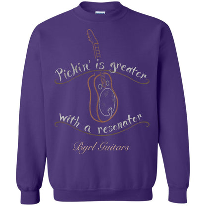 Funny Guitar Shirt Picking Is Greater With A Reasonator Purple