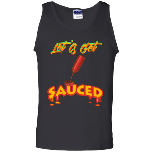 Let's Get Sauced Thanksgiving X-mas Gift Shirt Black