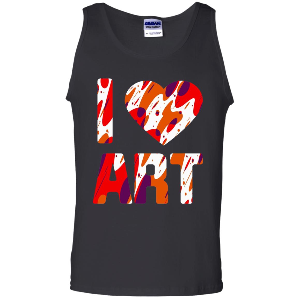 Artist T-shirt I Love Art Black