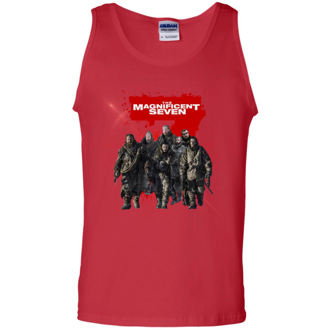 The Magnificent Seven Game Of Thrones Version T-shirt Red