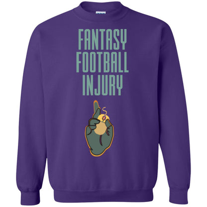 Gamer T-shirt Fantasy Football Injury Purple