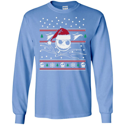 Disney Nightmare Before Christmas Holiday Christmas T-shirt Carolina Blue