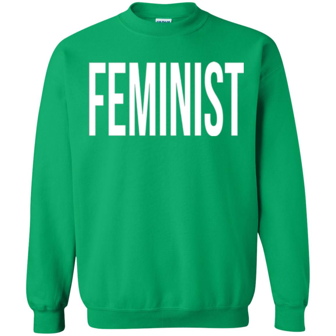 Feminist T-shirt Irish Green