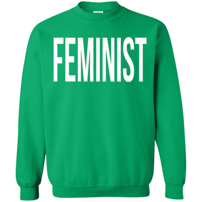 Feminist T-shirt Irish Green