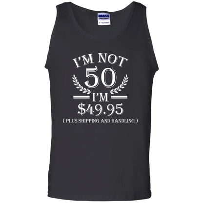 Brithday T-shirt I'm Not 50 I'm $49.95 Black