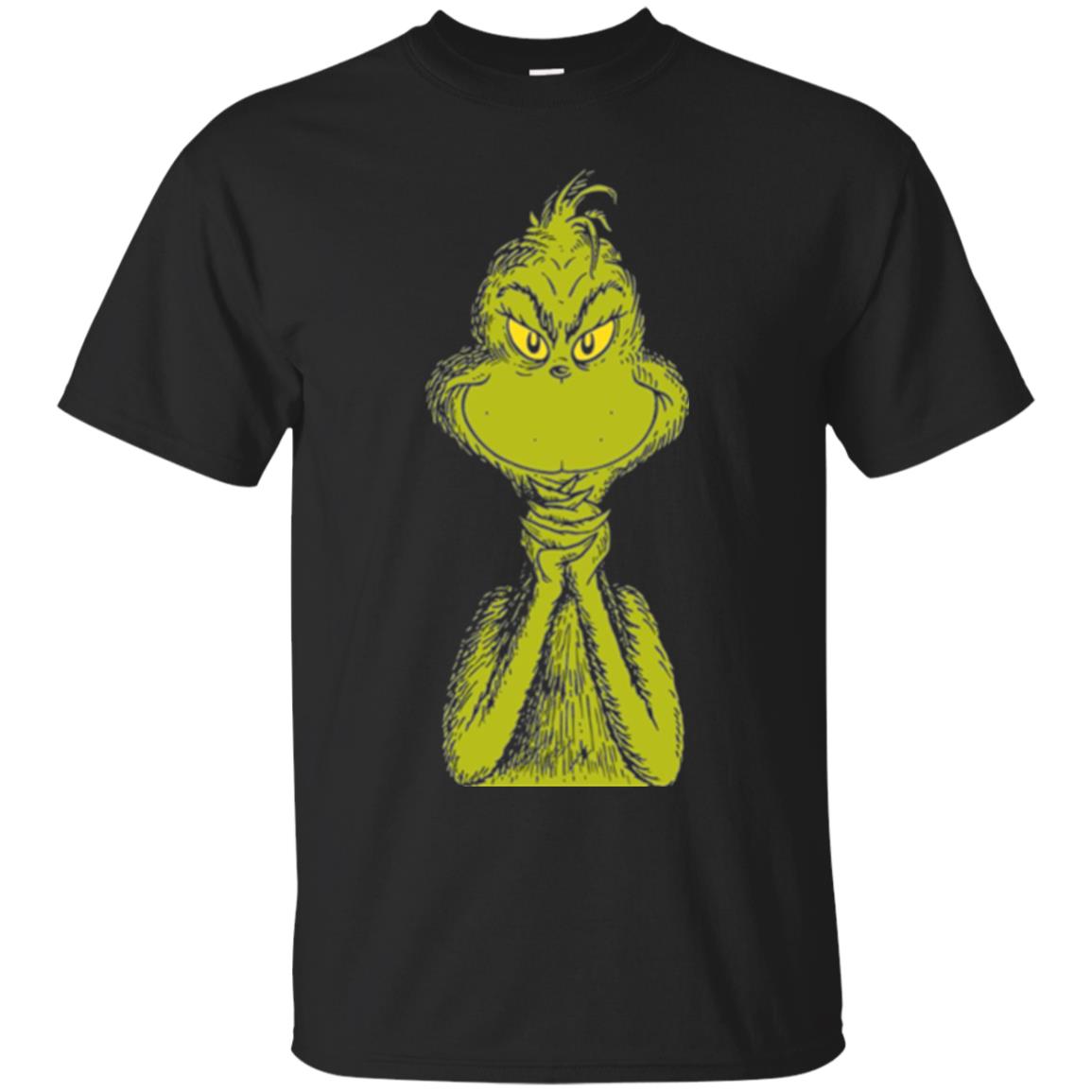 Dr. Seuss Classic Sly Grinch T-shirt Black