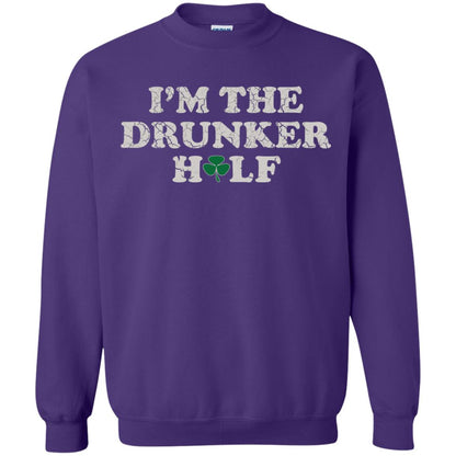 I_m The Drunker Half St. Patrick_s Day T-shirt Purple