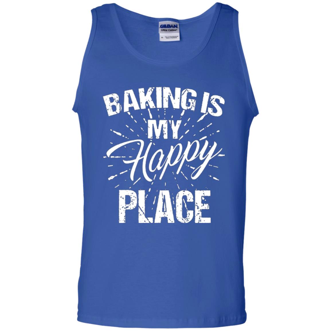 Baking Is My Happy Place Baker Shirt Royal