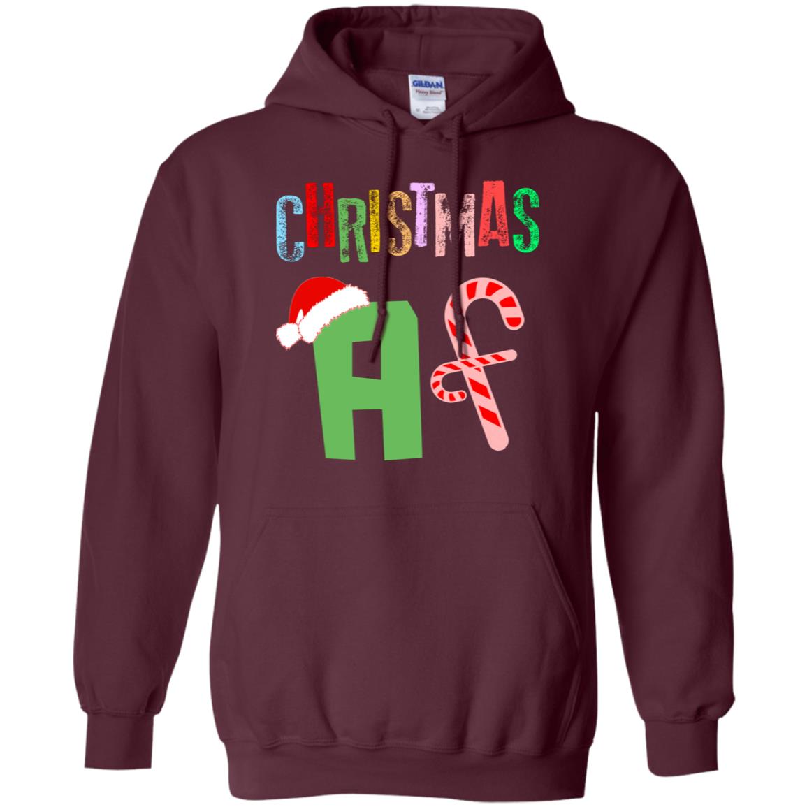 Chrismas Af X-mas Gift Shirt For Mens Or Womens Maroon