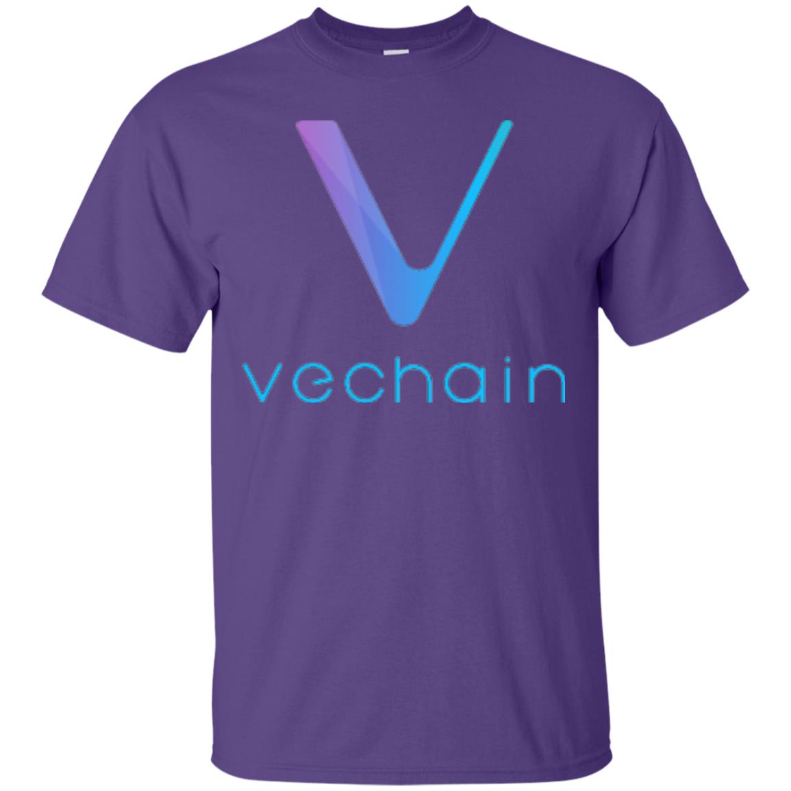 Vechain Ven Cryptocurrency Blockchain T-shirt Purple