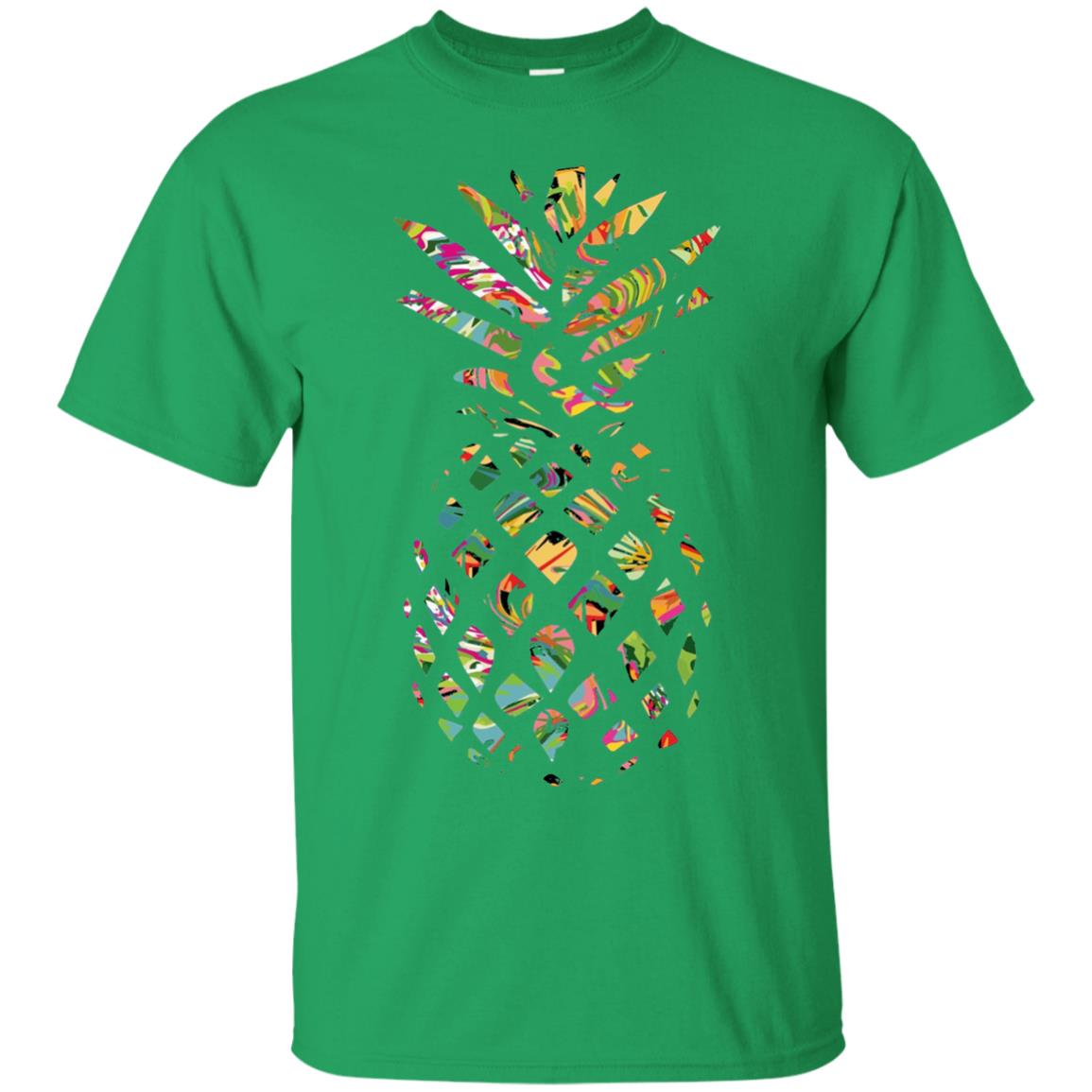 Pineapple Summer Vacation T-shirt Irish Green
