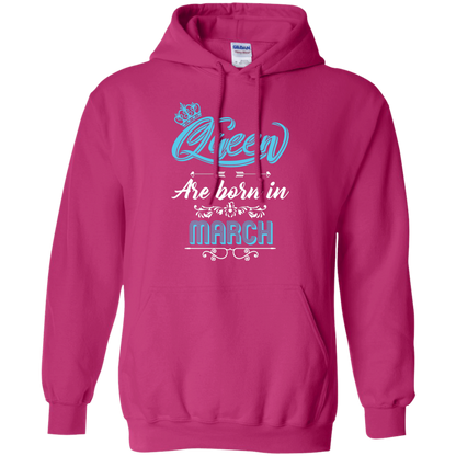 Brithday T-Shirt Queen Are Born In March Heliconia