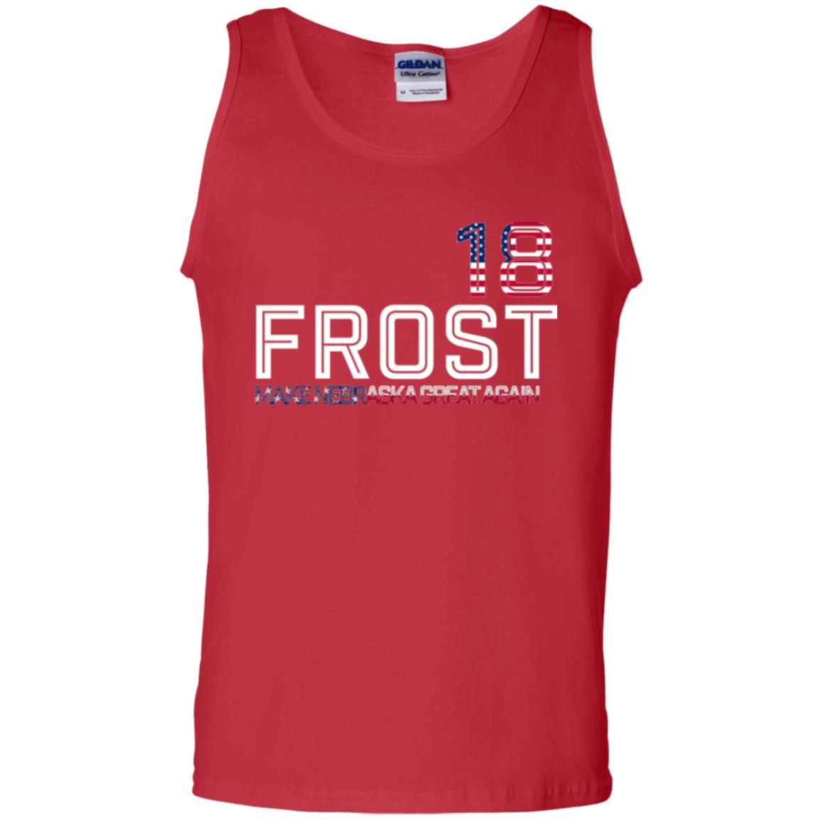 Frost 2018 T-shirt Make Nebraska Great Again Red
