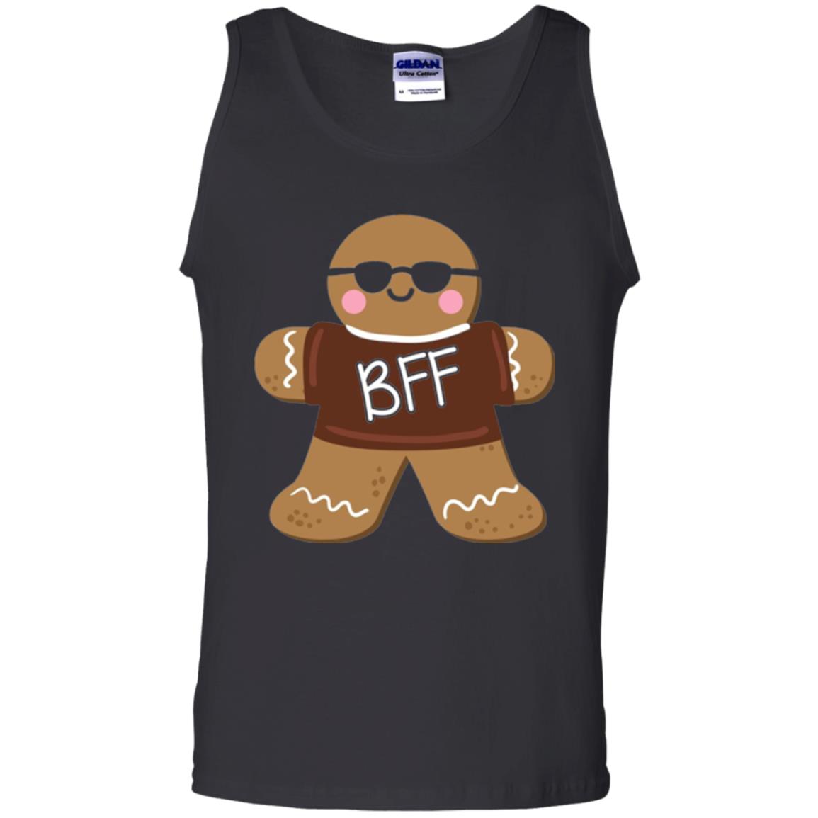 Gingerbread T-shirt Best Friend Forever Black