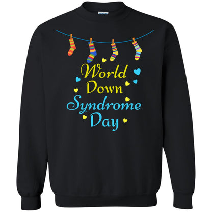 World Down Syndrome Day 21st March Gift Shirt Black