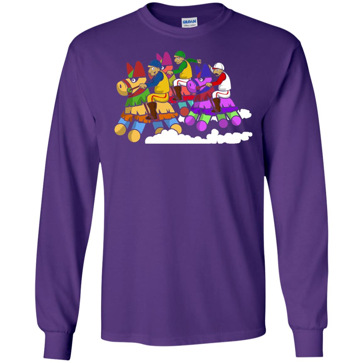 Derby Party Pinata Jockeys Cinco De Mayo Horse Race Shirt Purple