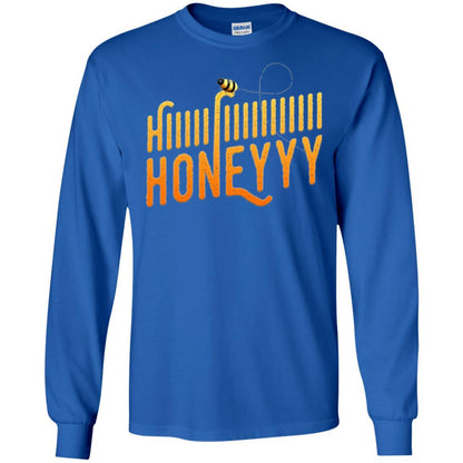 Bee T-shirt Hi Honey T-shirt Royal