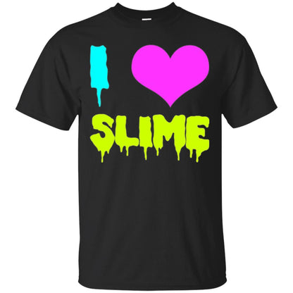 I Love Slime T-shirt Black