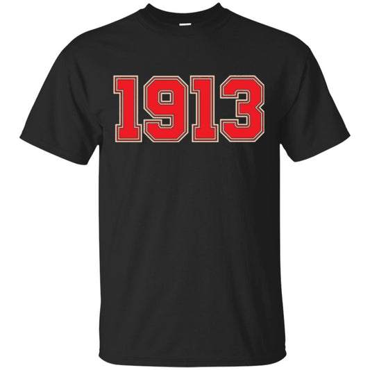 Delta Black Red Jersey Sigma 1913 T-shirt Black