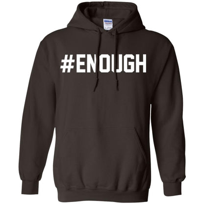 Enough National School Walkout Student Merch T-shirt Dark Chocolate