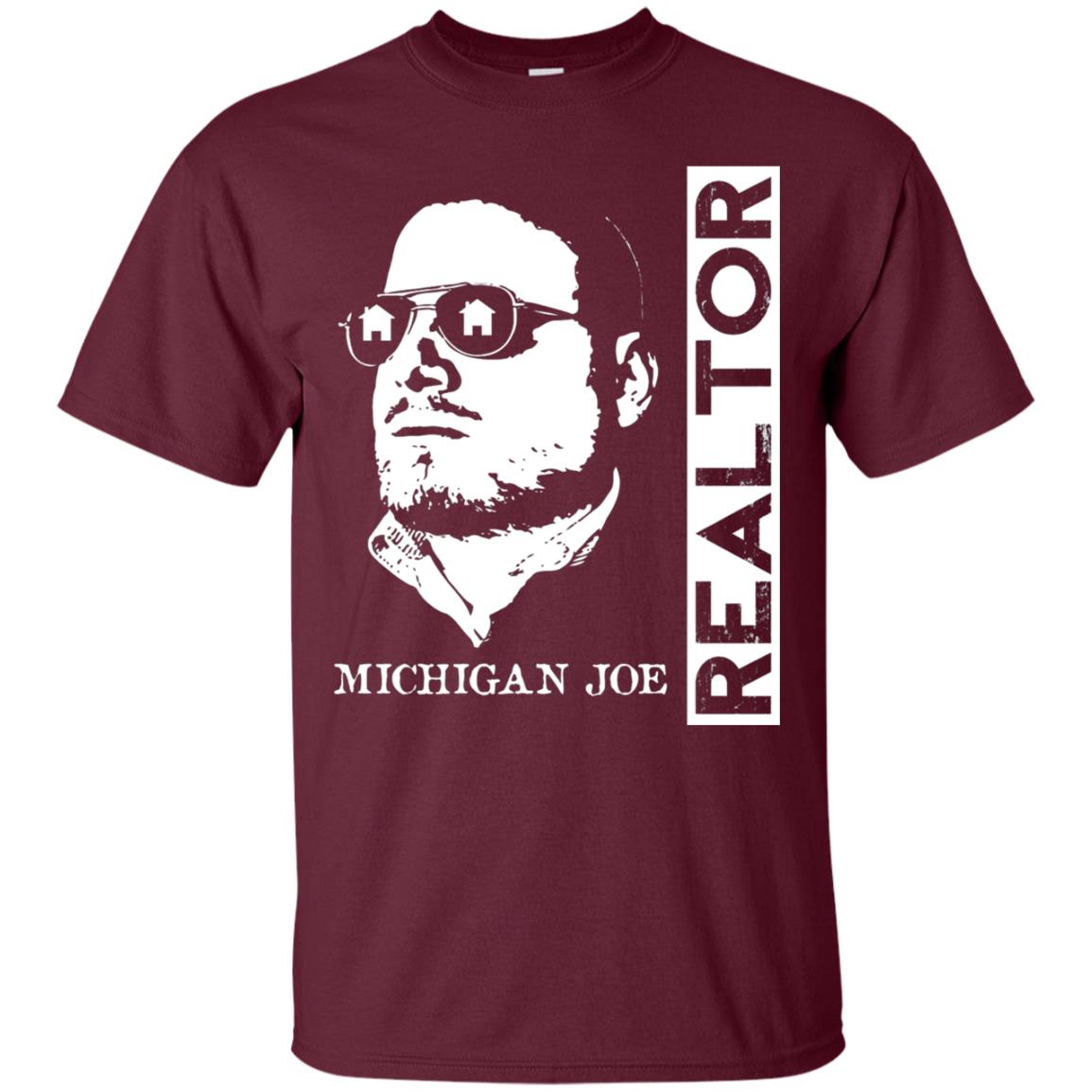 Official Michigan Joe T-shirt Maroon