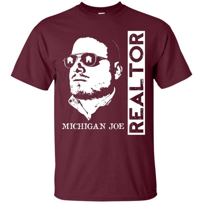 Official Michigan Joe T-shirt Maroon