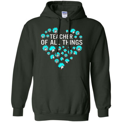 Teacher Of All Thing T-shirt Forest Green