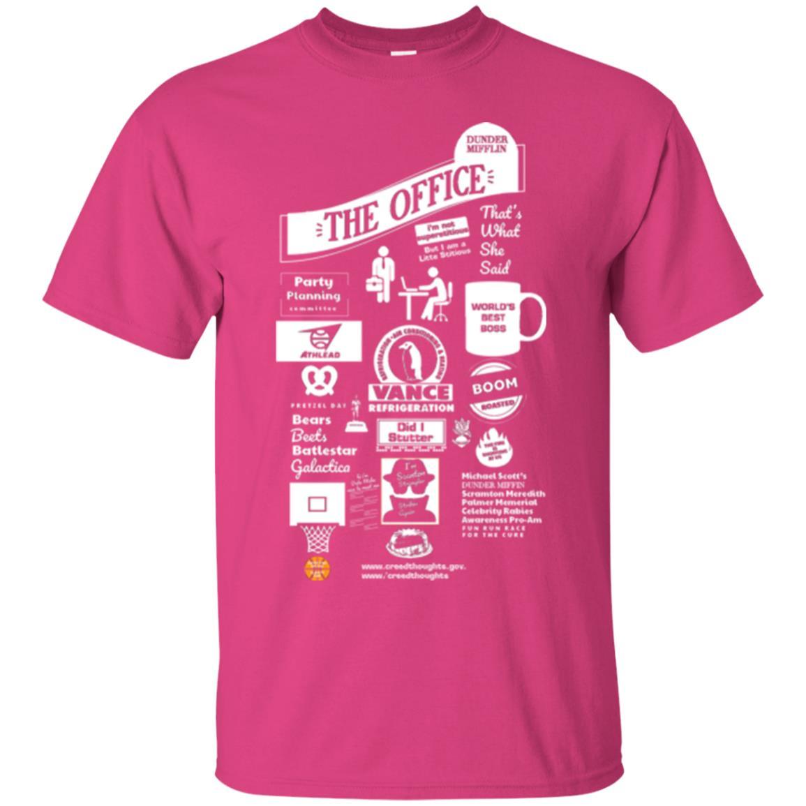 The Mashup Ofice T-shirt Heliconia