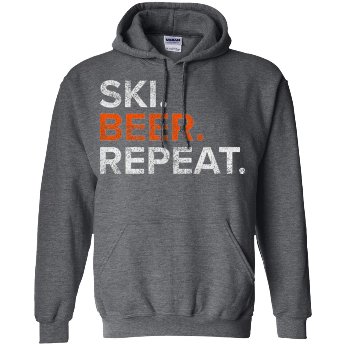 Ski And Beer Lovers T-shirt Dark Heather