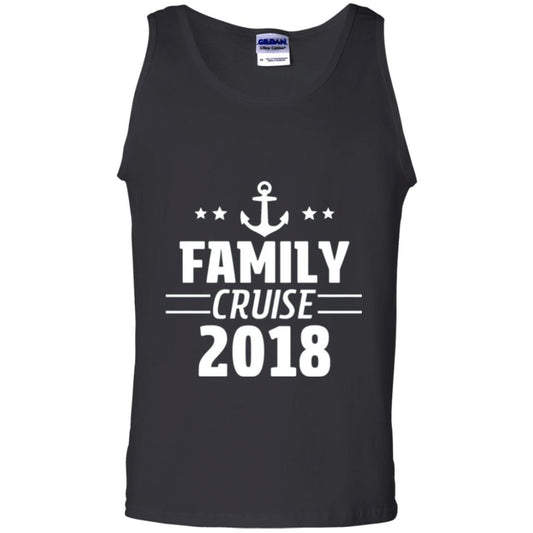 Family Cruise Vacation 2018 T-shirt Black
