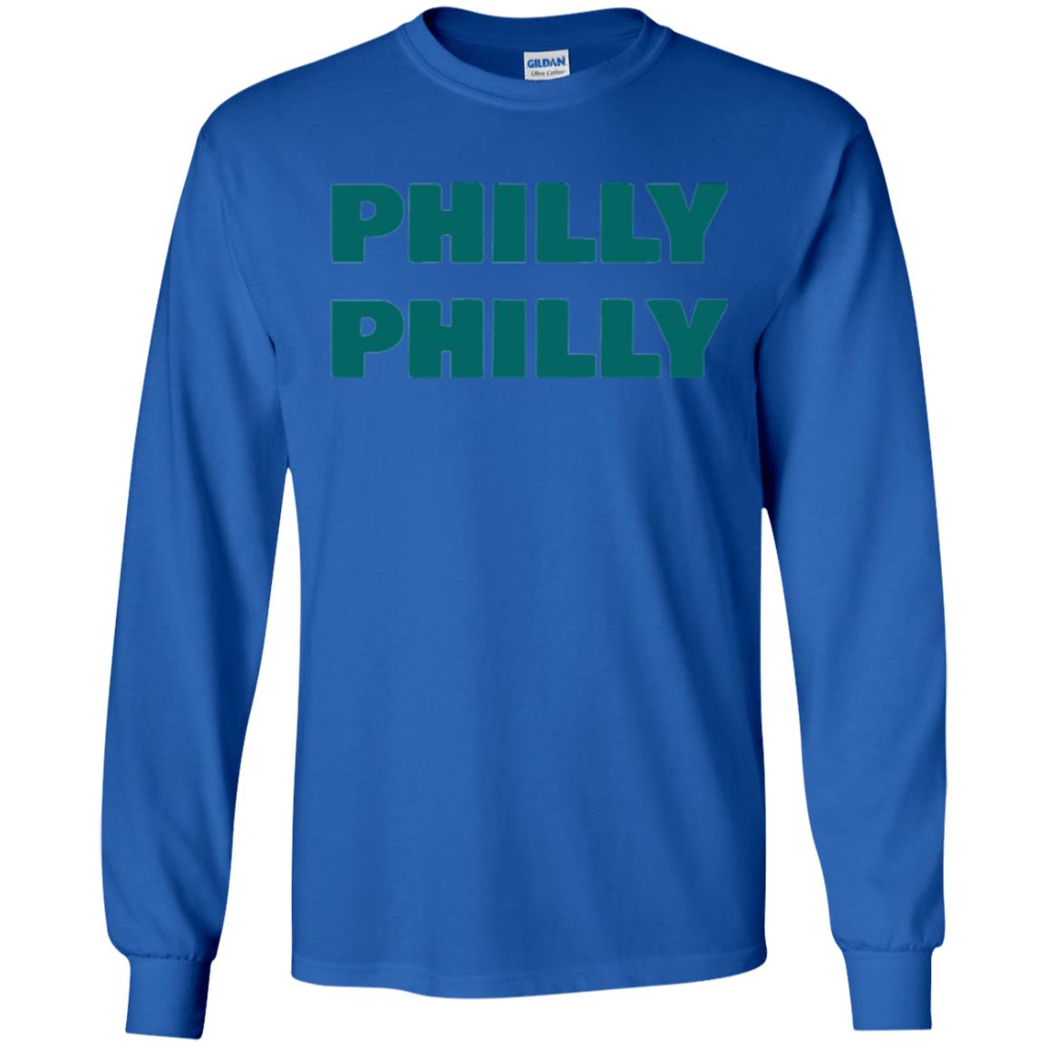 Football Lover T-shirt Philly Philly Philadelphia T-shirt Royal