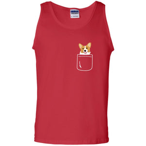 Puppy Dog Lover T-shirt Corgi In Your Front Pocket