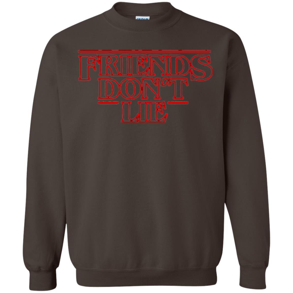 Friends Don't Lie T-shirt Dark Chocolate