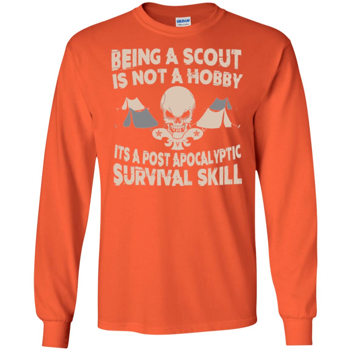 Being A Scout Is Not A Hobby T-shirt Orange