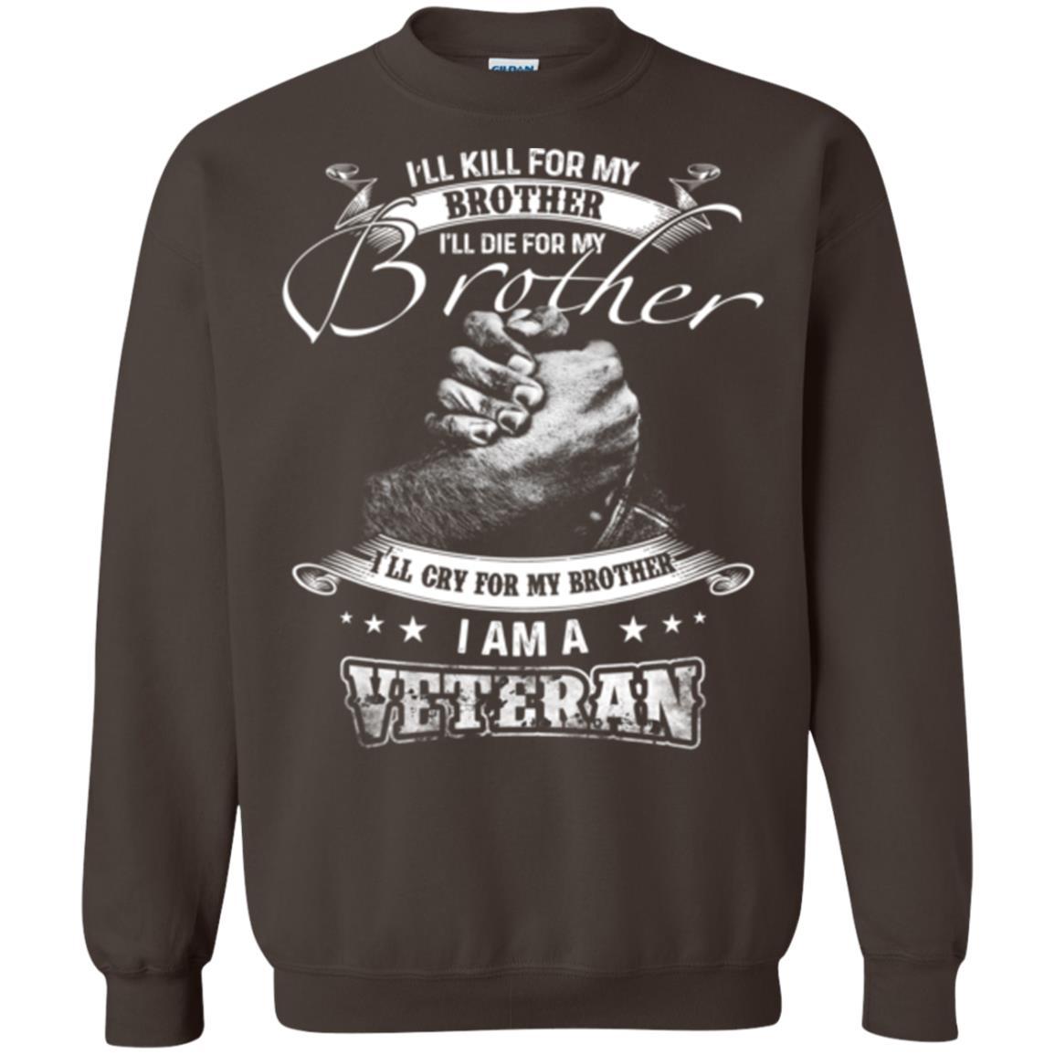 Veteran T-shirt I Am A Veteran Dark Chocolate
