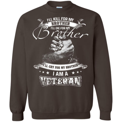 Veteran T-shirt I Am A Veteran Dark Chocolate