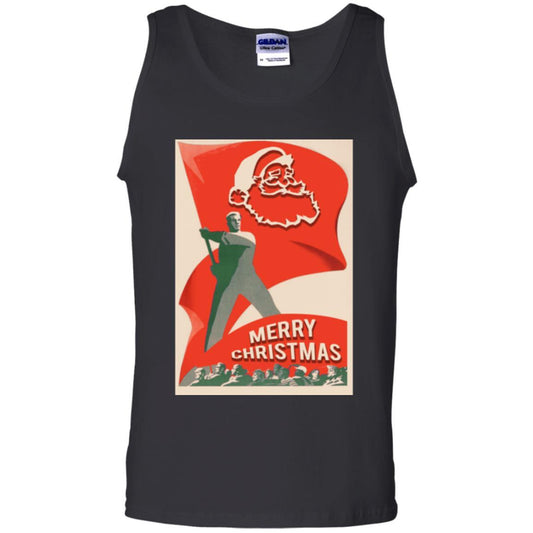 Santa Claus Merry Christmas Black